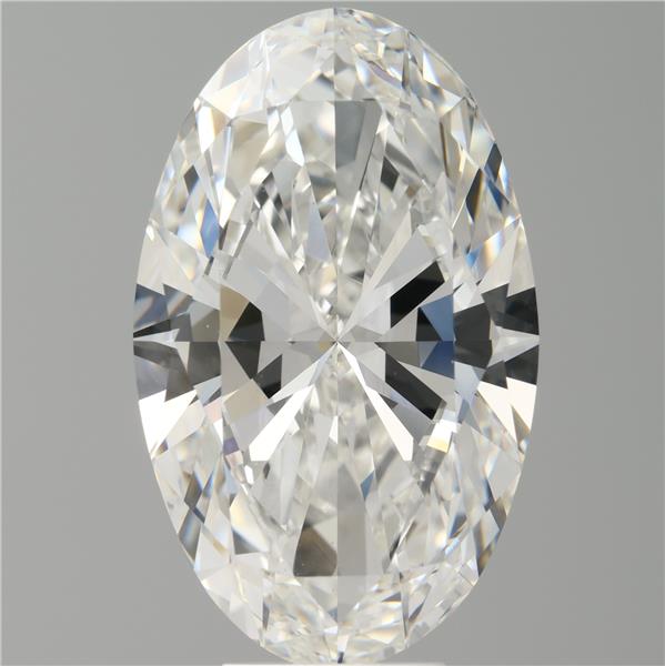 7.52 ct. oval Lab Grown Diamond front image