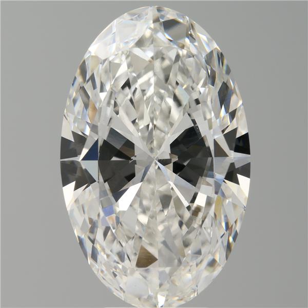 7.02 ct. oval Lab Grown Diamond front image