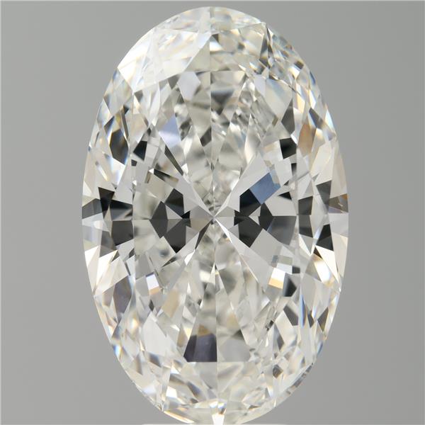7.51 ct. oval Lab Grown Diamond front image