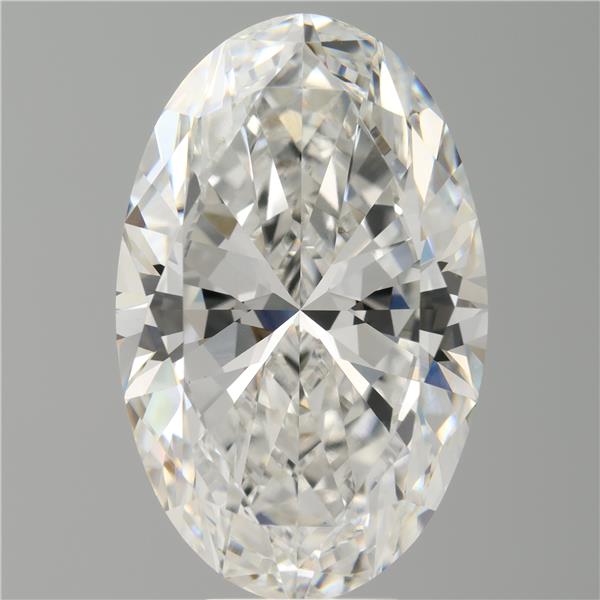 9.05 ct. oval Lab Grown Diamond front image