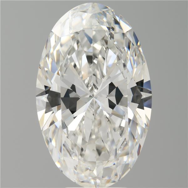 8.07 ct. oval Lab Grown Diamond front image
