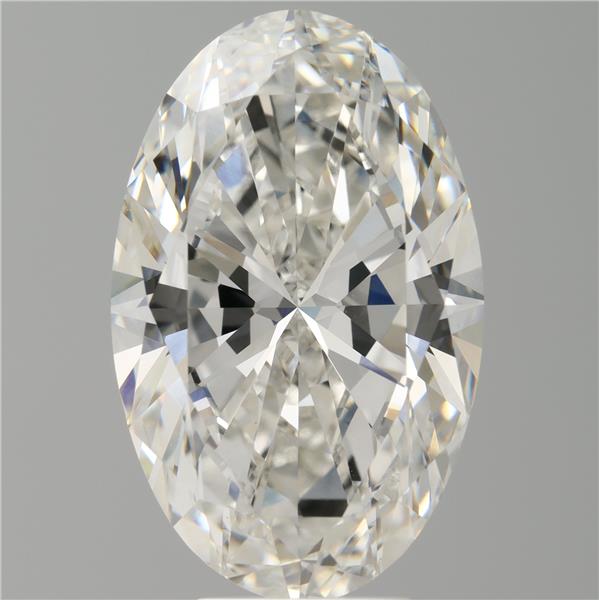 7.03 ct. oval Lab Grown Diamond front image