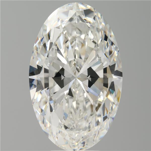 8.49 ct. oval Lab Grown Diamond front image