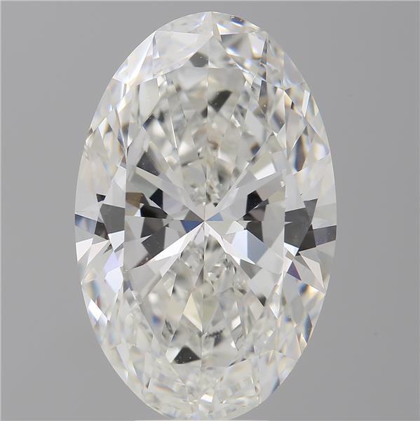 8.03 ct. oval Lab Grown Diamond front image