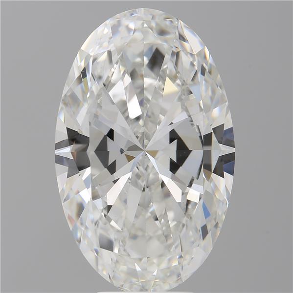 8.00 ct. oval Lab Grown Diamond front image