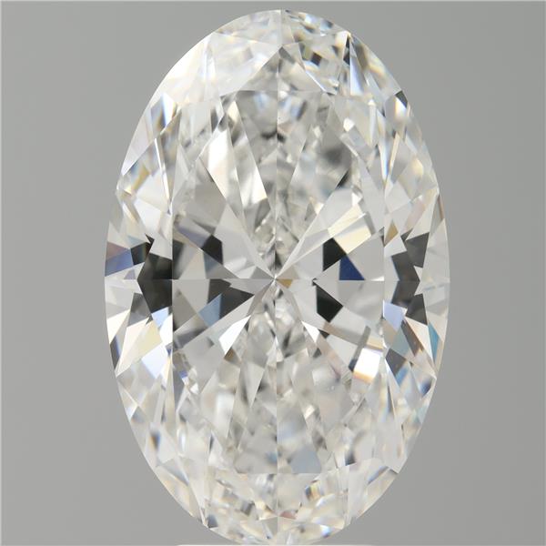 7.01 ct. oval Lab Grown Diamond front image
