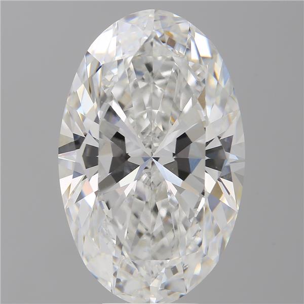 9.03 ct. oval Lab Grown Diamond front image