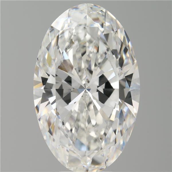 8.05 ct. oval Lab Grown Diamond front image