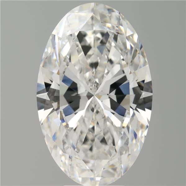 8.01 ct. oval Lab Grown Diamond front image