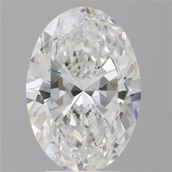 4.09 ct. oval Lab Grown Diamond front image