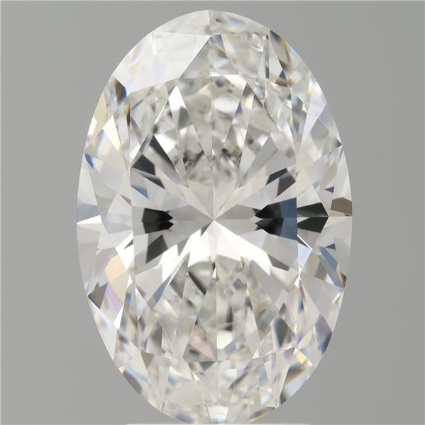 4.08 ct. oval Lab Grown Diamond front image