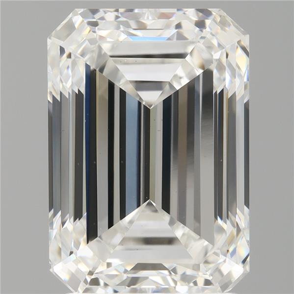 2.97 ct. emerald Lab Grown Diamond front image
