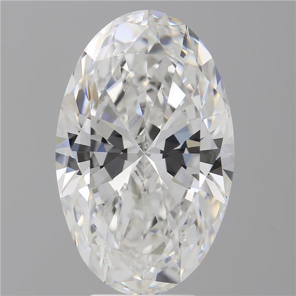 6.56 ct. oval Lab Grown Diamond front image