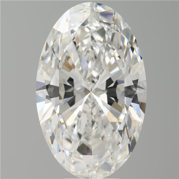 9.10 ct. oval Lab Grown Diamond front image