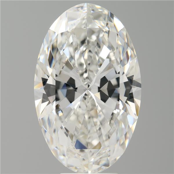 8.09 ct. oval Lab Grown Diamond front image