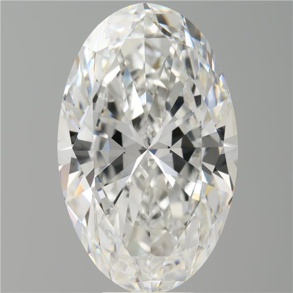 9.53 ct. oval Lab Grown Diamond front image