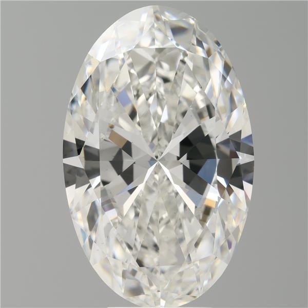 7.51 ct. oval Lab Grown Diamond front image
