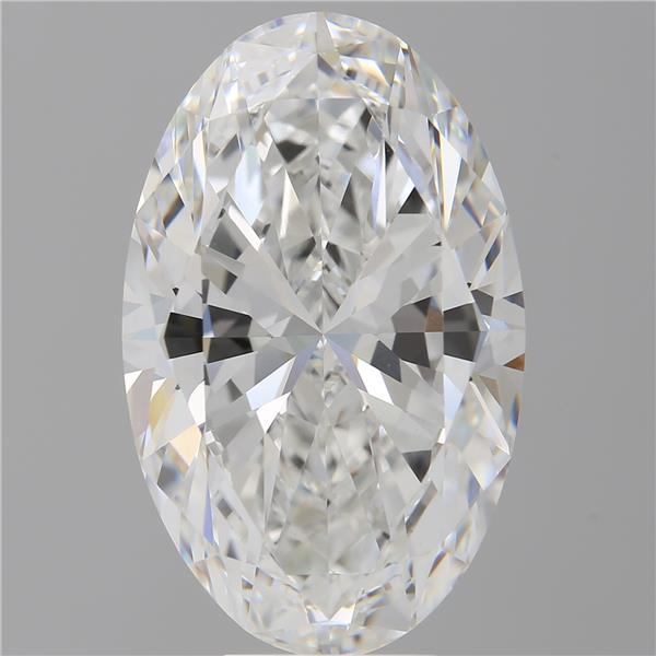 9.06 ct. oval Lab Grown Diamond front image