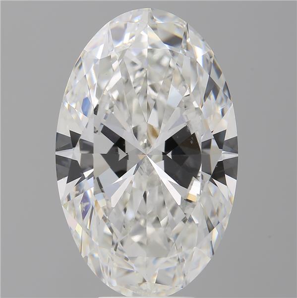 8.02 ct. oval Lab Grown Diamond front image