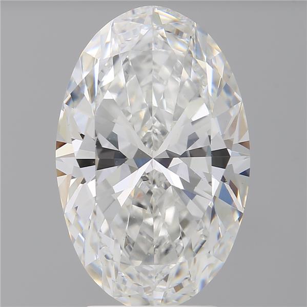 4.10 ct. oval Lab Grown Diamond front image