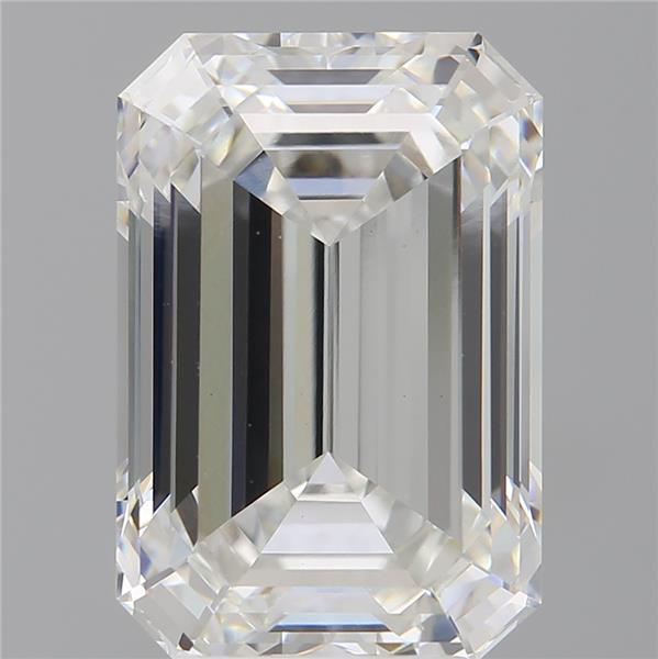 4.60 ct. emerald Lab Grown Diamond front image