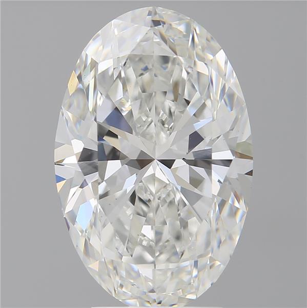 4.07 ct. oval Lab Grown Diamond front image