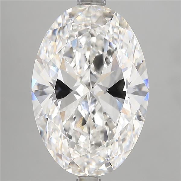5.02 ct. oval Lab Grown Diamond front image