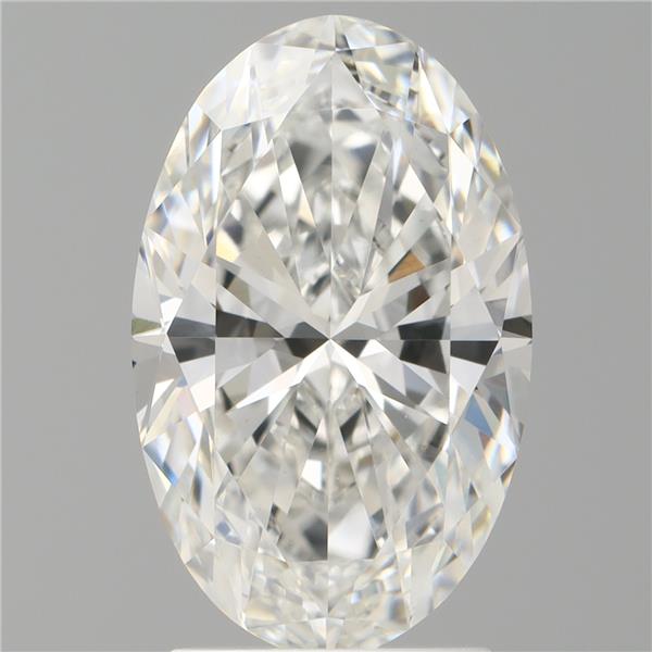 2.60 ct. oval Lab Grown Diamond front image