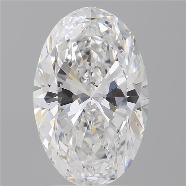 2.58 ct. oval Lab Grown Diamond front image
