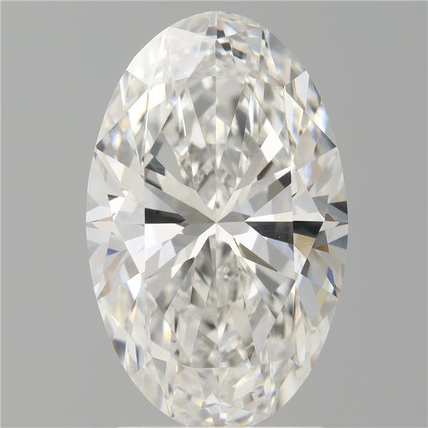 2.60 ct. oval Lab Grown Diamond front image