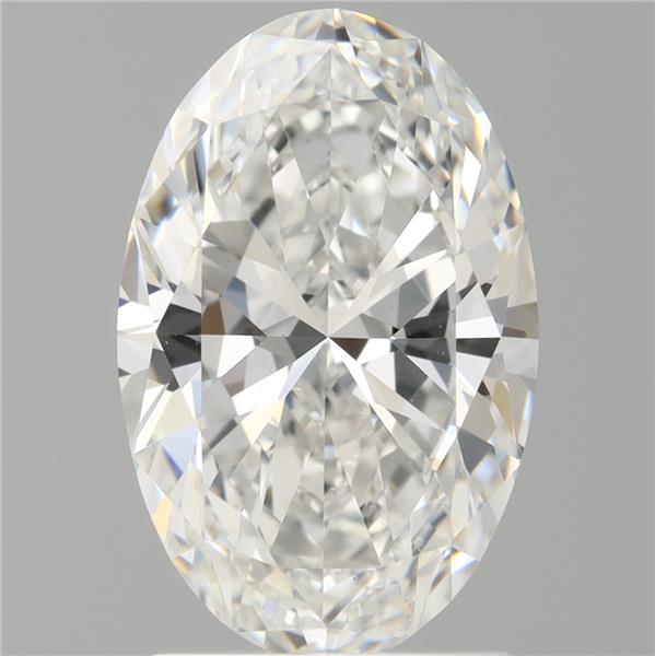 2.01 ct. oval Lab Grown Diamond front image