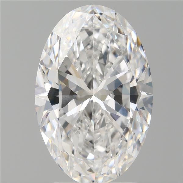 3.10 ct. oval Lab Grown Diamond front image