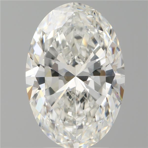 4.08 ct. oval Lab Grown Diamond front image
