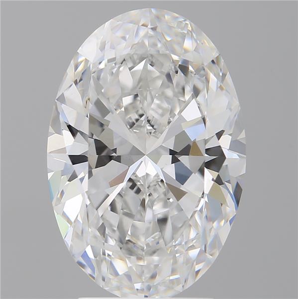 4.03 ct. oval Lab Grown Diamond front image