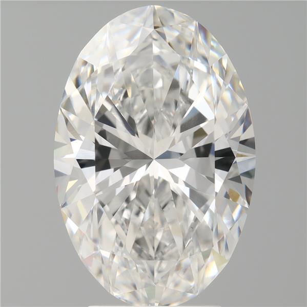 4.10 ct. oval Lab Grown Diamond front image