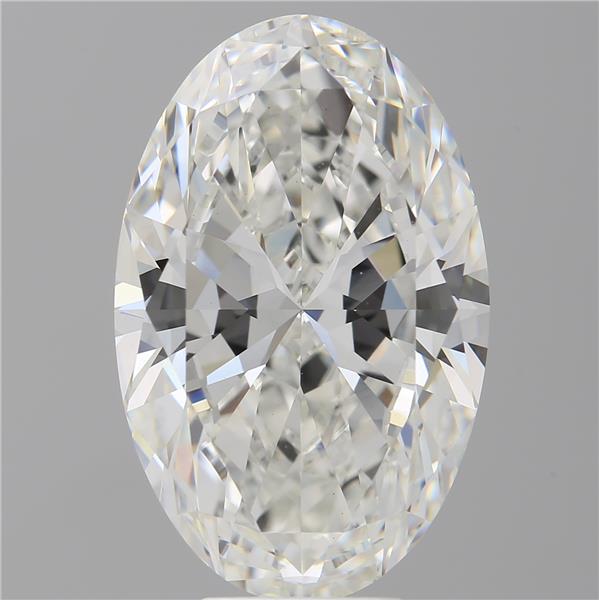 8.04 ct. oval Lab Grown Diamond front image