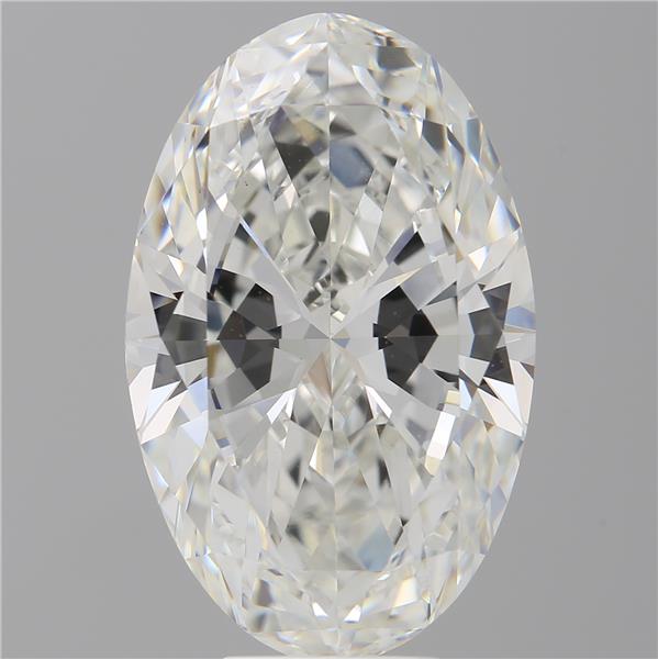 8.09 ct. oval Lab Grown Diamond front image