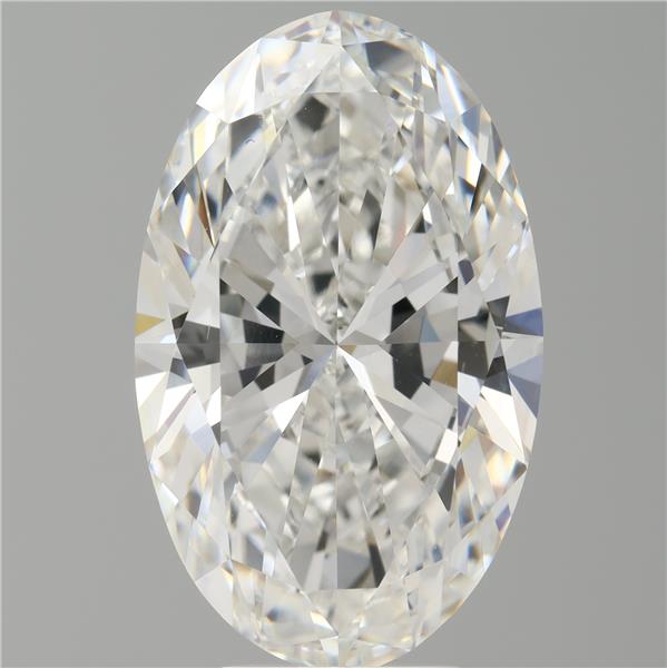6.56 ct. oval Lab Grown Diamond front image