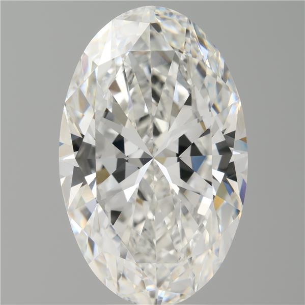 8.02 ct. oval Lab Grown Diamond front image