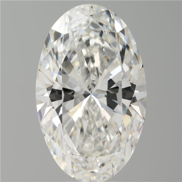 9.08 ct. oval Lab Grown Diamond front image