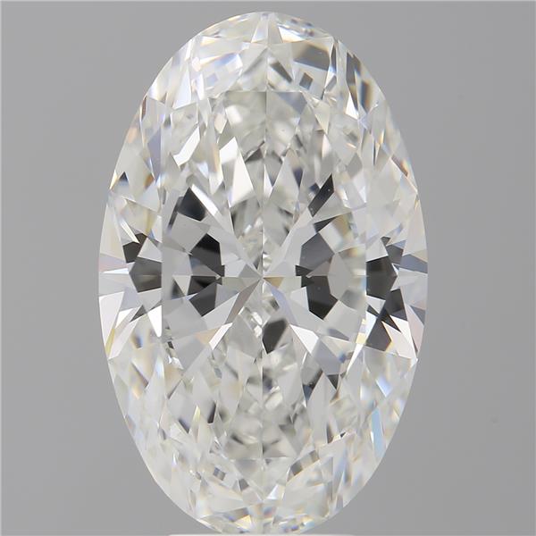 7.05 ct. oval Lab Grown Diamond front image