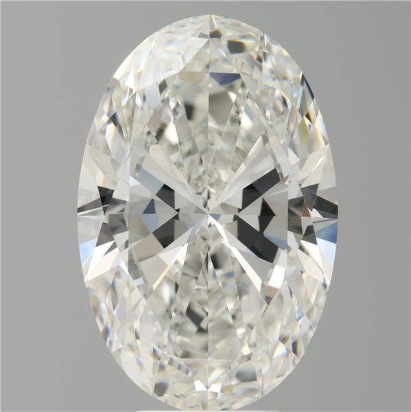 7.02 ct. oval Lab Grown Diamond front image
