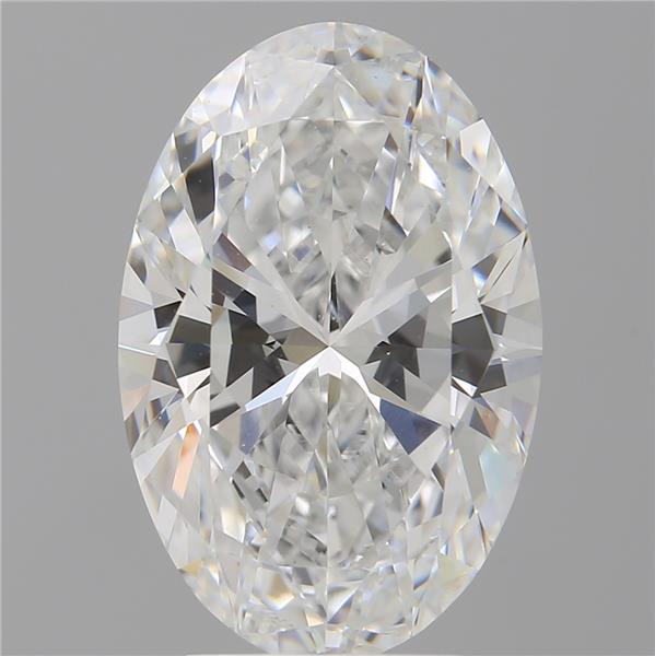 4.02 ct. oval Lab Grown Diamond front image