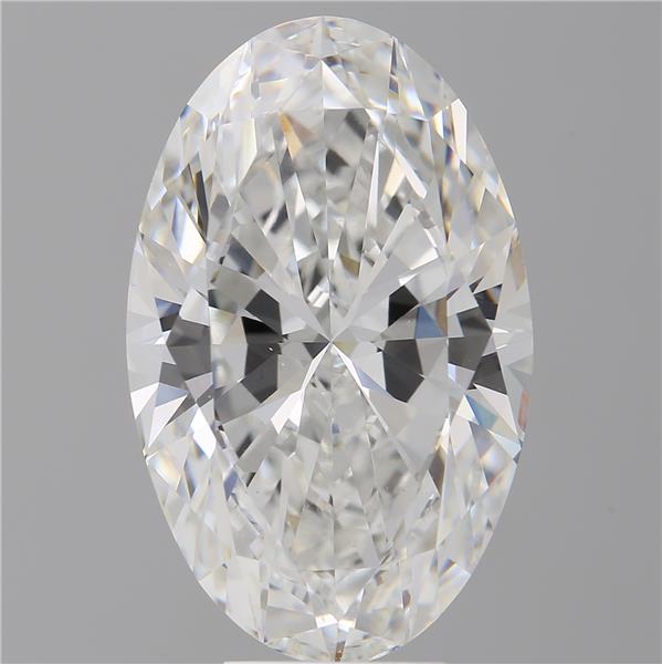 8.02 ct. oval Lab Grown Diamond front image