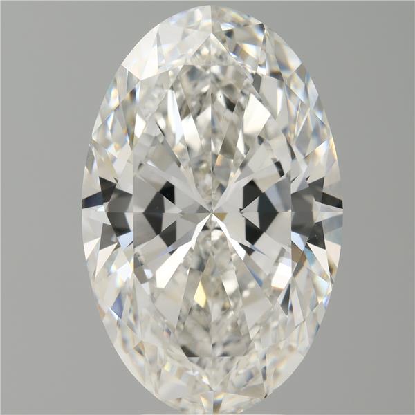 7.56 ct. oval Lab Grown Diamond front image