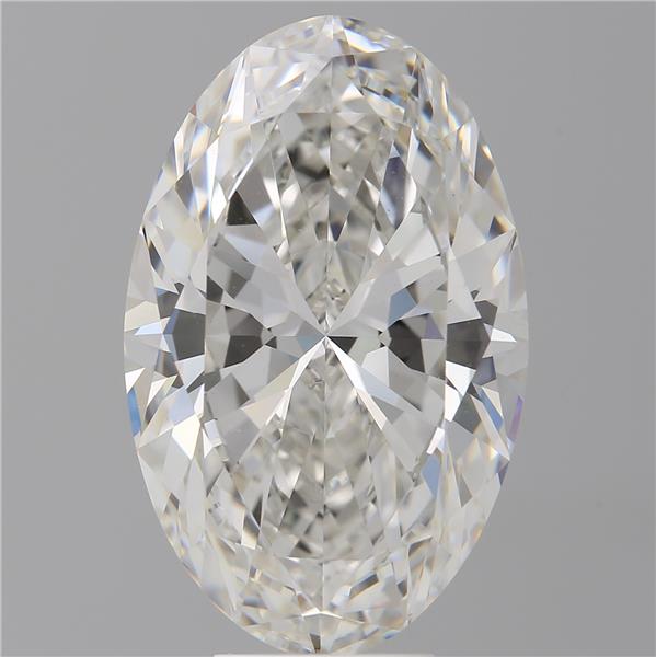 8.10 ct. oval Lab Grown Diamond front image