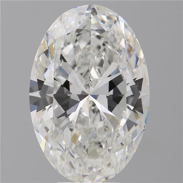 7.50 ct. oval Lab Grown Diamond front image