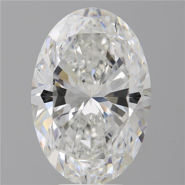 7.60 ct. oval Lab Grown Diamond front image