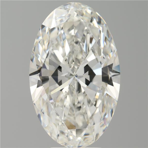 7.10 ct. oval Lab Grown Diamond front image