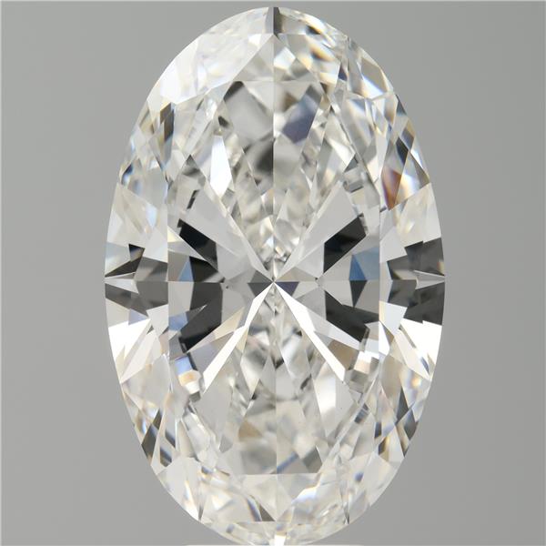 8.01 ct. oval Lab Grown Diamond front image